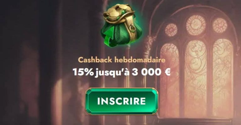Herospin Casino cashback hebdomadaire