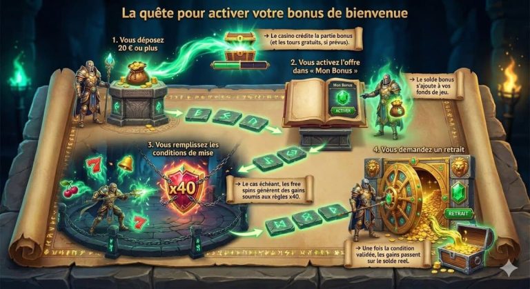 Herospin Casino offre bienvenue